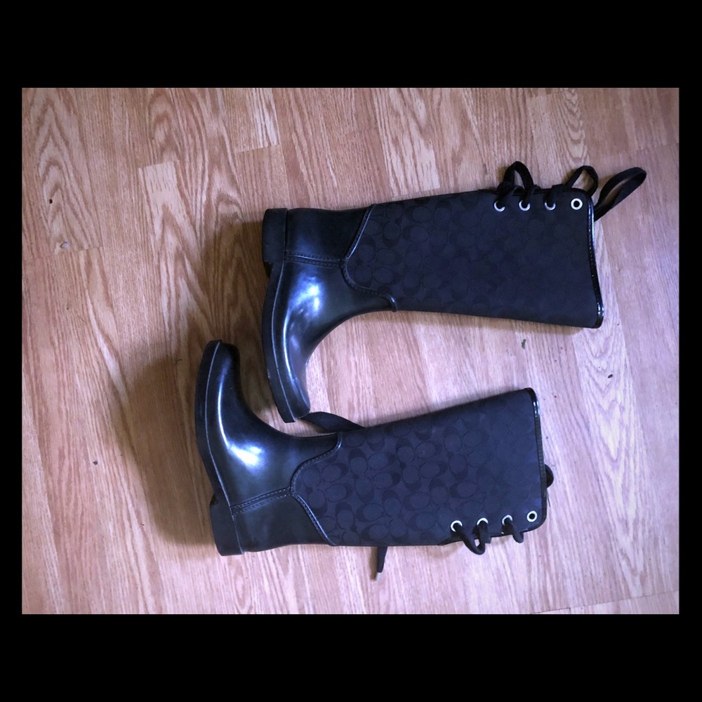 Authentic coach boots